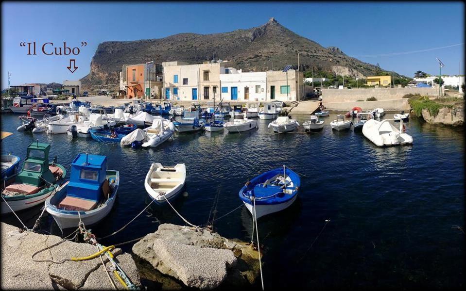 Il Cubo, Monovano Col Mare Su Tre Fronti. Favignana Kültér fotó